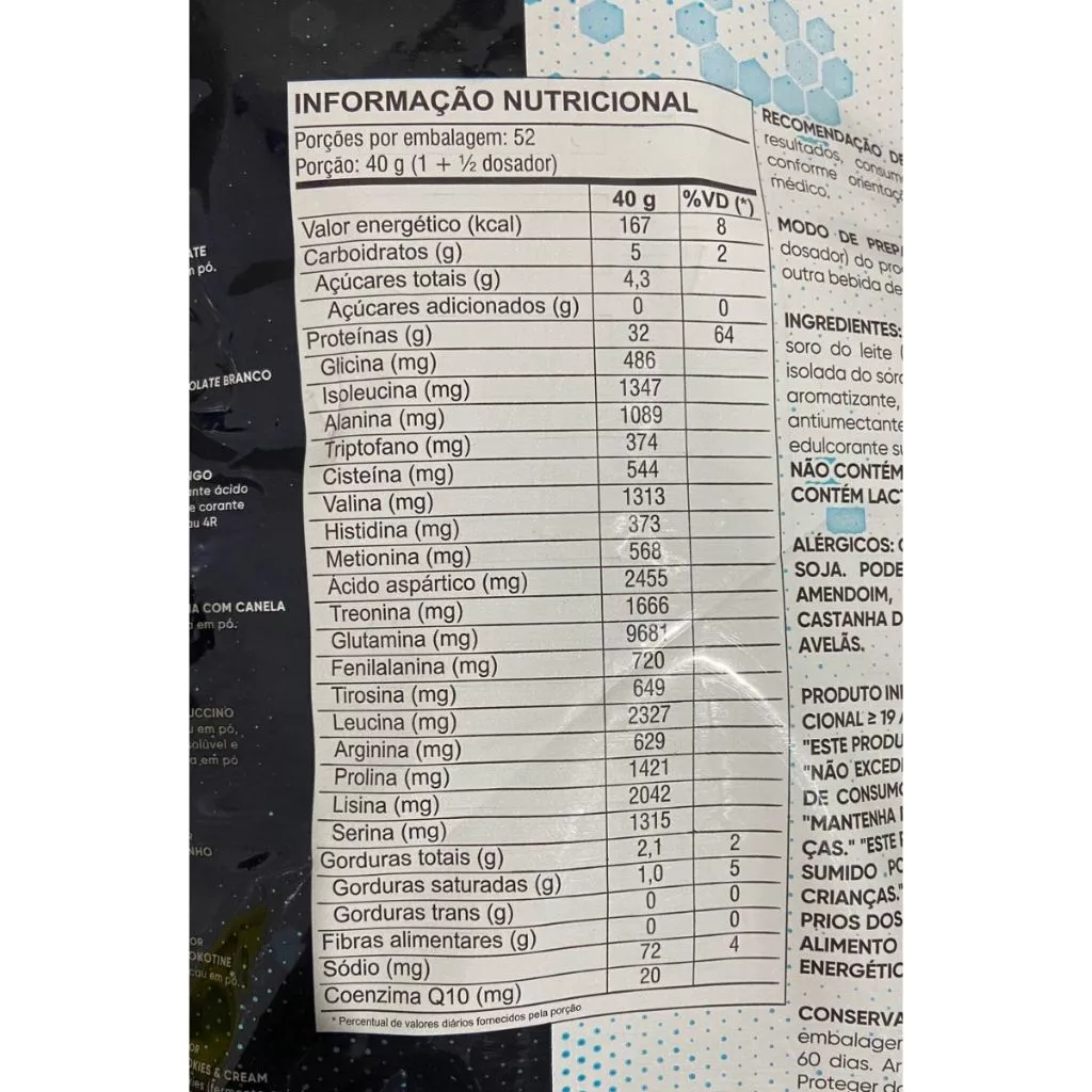 Whey Protein 100% Isolado Health Time 900g Zero Açúcar 32g Proteína image 2