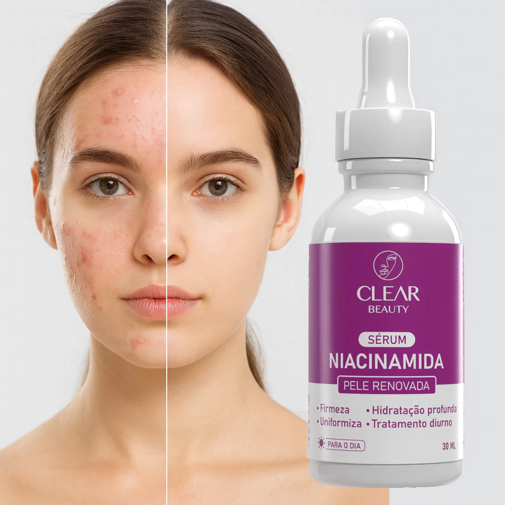 Clear Beauty Anti-acne Facial Serum with Niacinamide Vitamin B3 Powerful Action - Skin Care Treatment