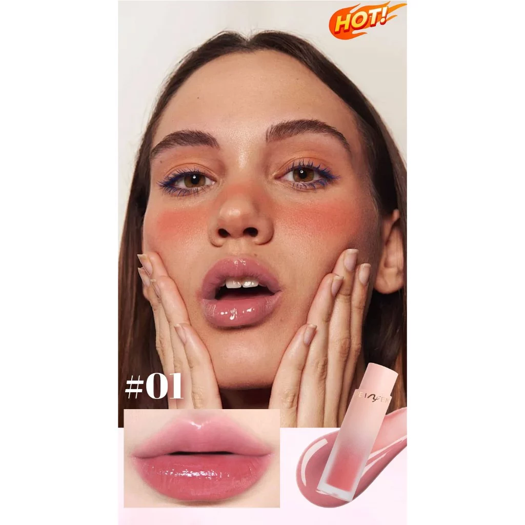 PEINIFEN PEINIFEN Mirror Lipsticks-24 Hours Shiny Lip Gloss Effect Super Moisturizing, Fill image 3