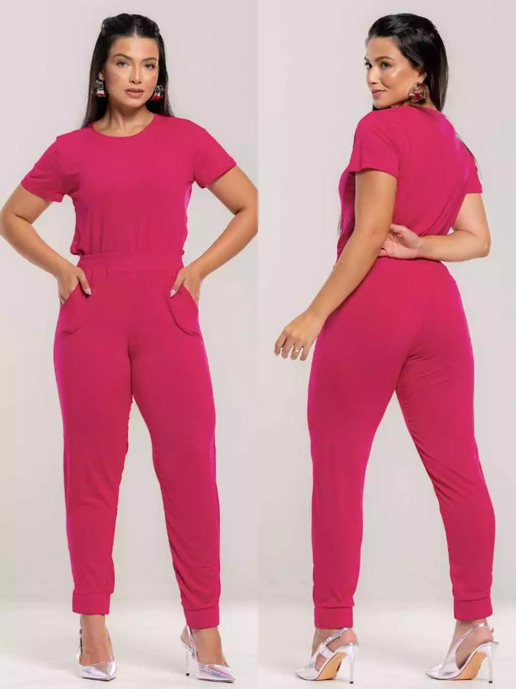 Women's Set Suede Light Mesh Jogger Pants Comfortable Women's Blouse Uniform Clothing image 2