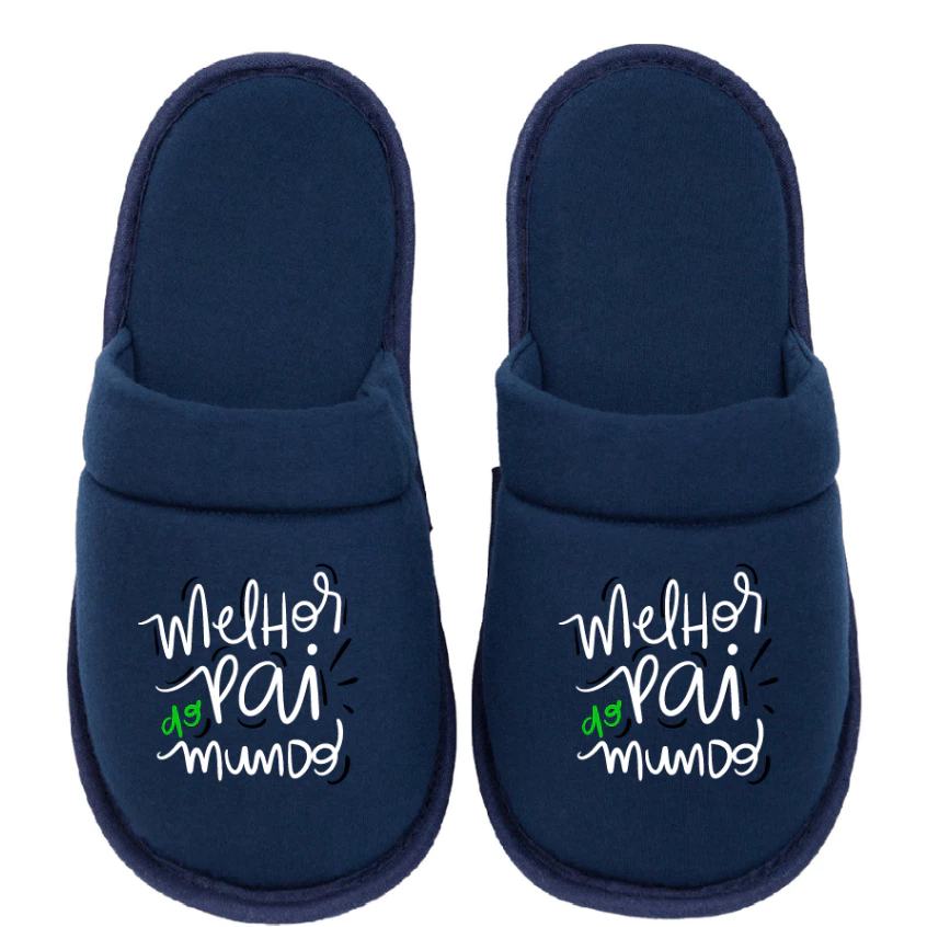 Father's Day Slippers, Bedroom Slippers, Gift in Half Mesh with Eva Rubber Sole image 3