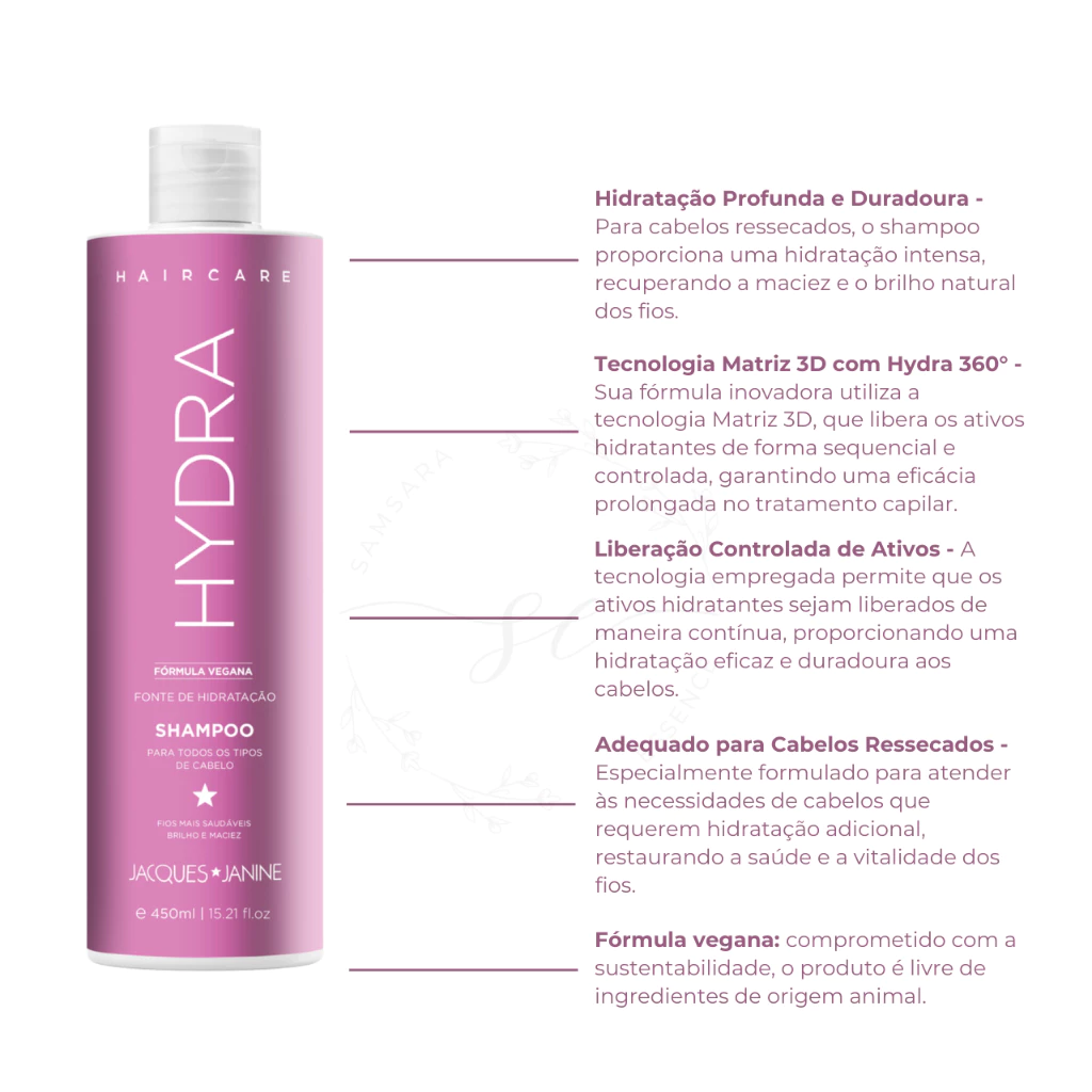 Shampoo and Conditioner | Jacques Janine Hair Care Kit | 100% Original Professional Line image 2