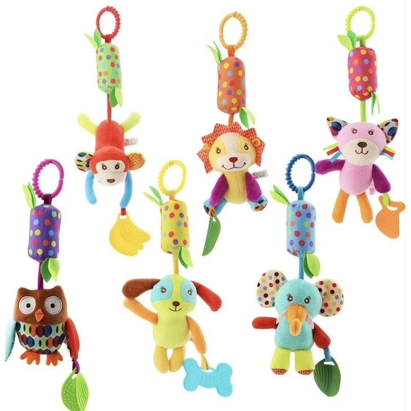 Mobile Ring for Stroller Baby Comfort Animals Hanging
