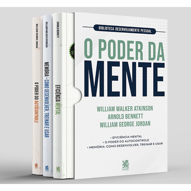 Personal Development Library: The Power of the Mind - Box with 3 Books