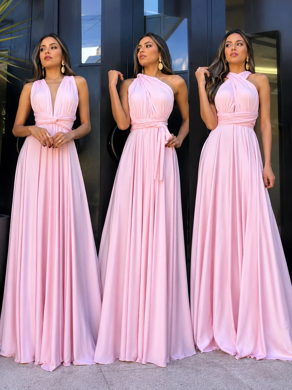 Long Dress Various Shapes Infinity Multiform Multipurpose Parties Wedding Bridesmaids Graduation