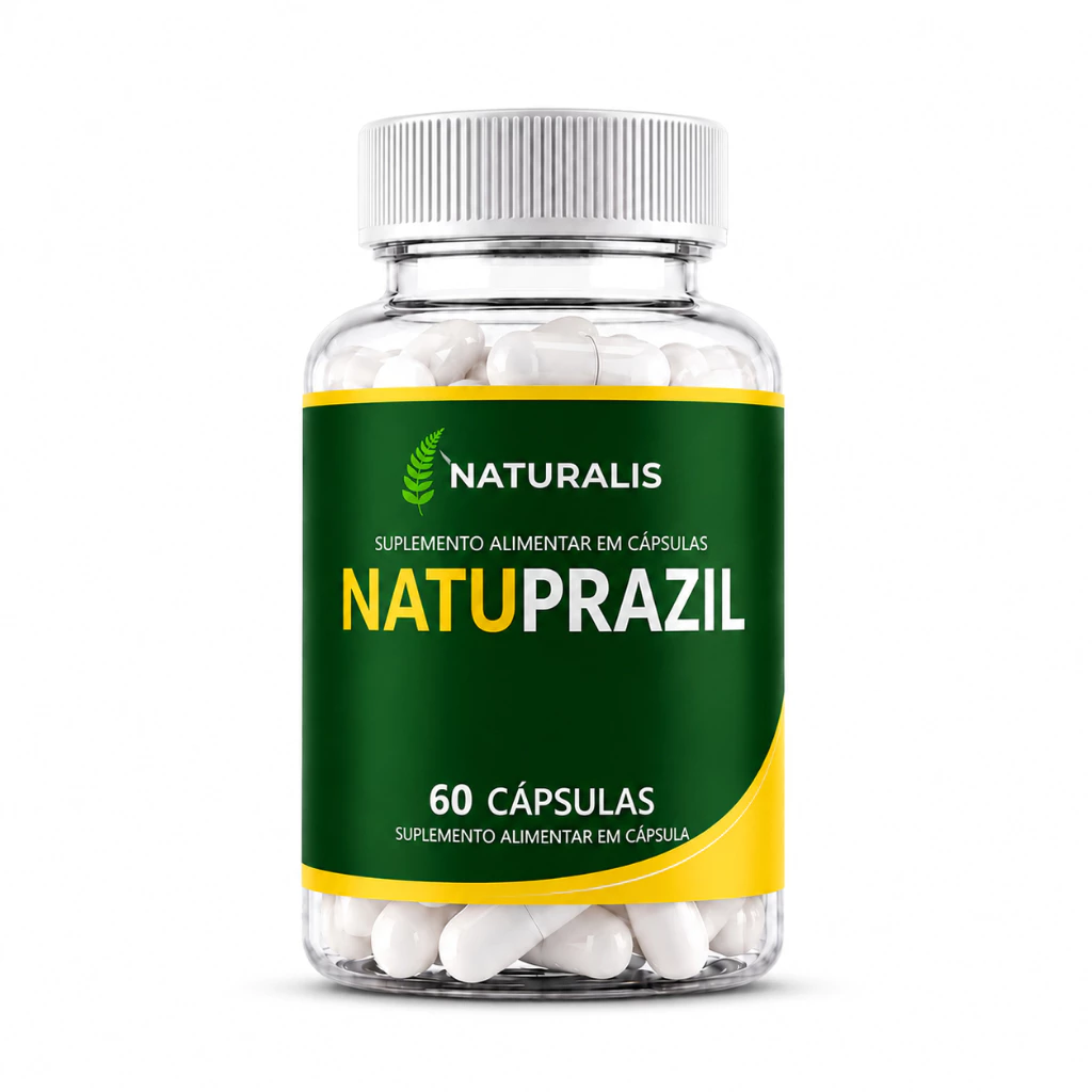 1x Natuprazil 60 Caps Original - Fórmula Premium - Oficial