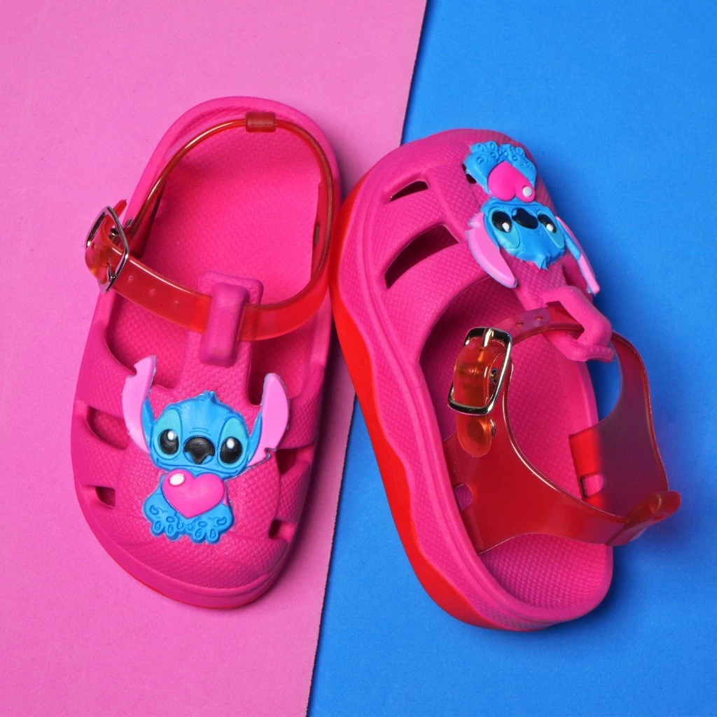 BOY AND GIRL'S SLIPPERS ZIGG Launch BABY AND BABY 2025 STITCH beautiful lightweight children's sandal image 2