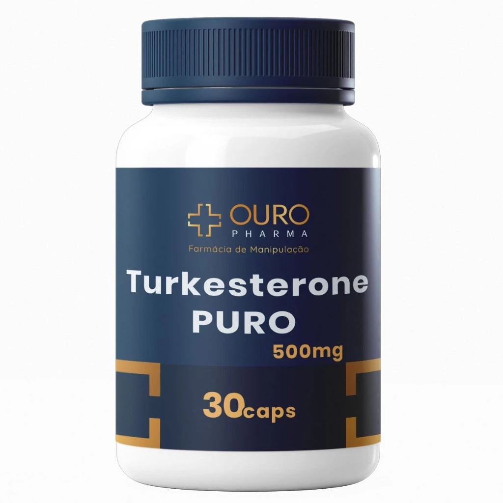 Turkesterone PURO 500mg Extrato Seco 100% Natural 30 ou 60 Cápsulas image 3