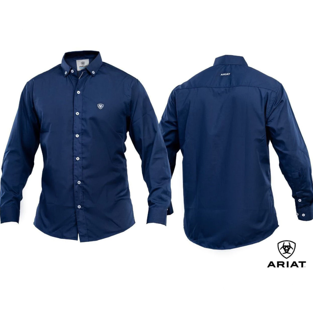 Ariatt Men's Long Sleeve Country Shirt 100% Premium Cotton Rodeo image 3