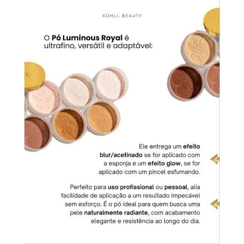 Luminous Royal Armored Powder - Kohll Beauty