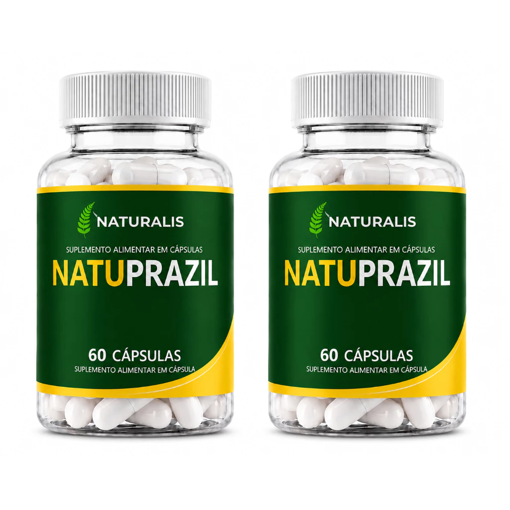 1x Natuprazil 60 Caps Original - Fórmula Premium - Oficial image 3