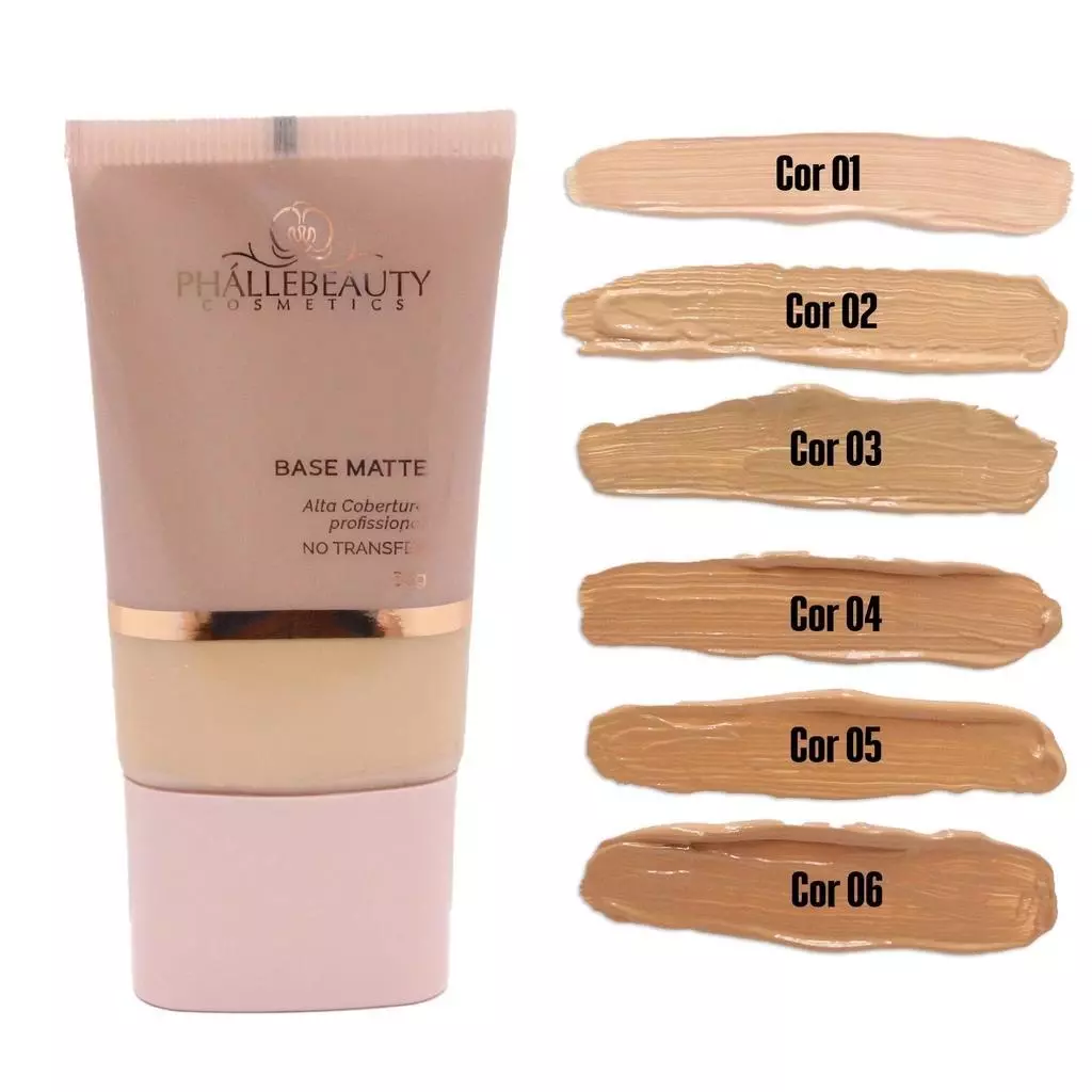 PhálleBeauty High Coverage Matte Foundation 30g image 4