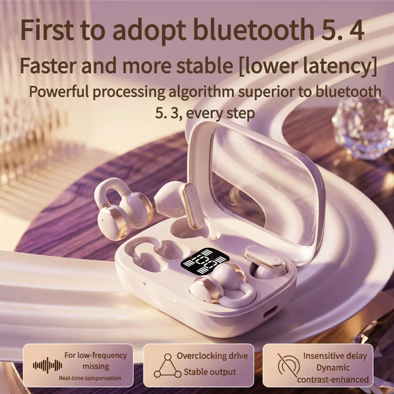 Senbenbao Q10 Bluetooth Headphones 2 In 1 New Dual Set ENC Noise Cancelling Long Battery Life image 2