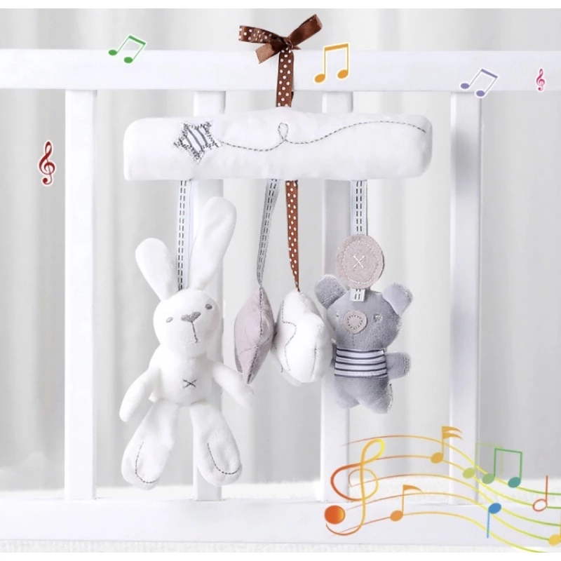 Musical Mobile for stroller/crib baby seat plays music for baby image 2