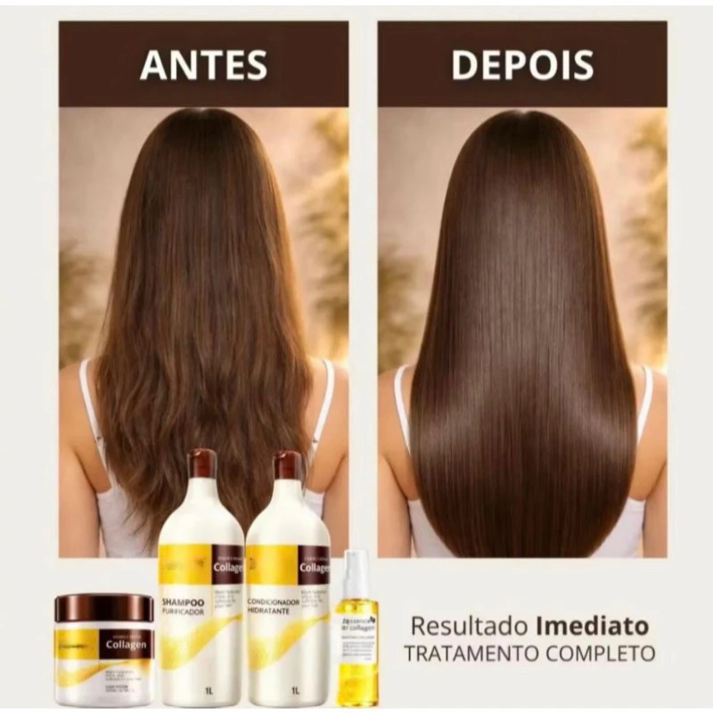 Complete Kit – Shampoo 1L + Conditioner 1L + Mask 500ml + Oil 60ml image 2