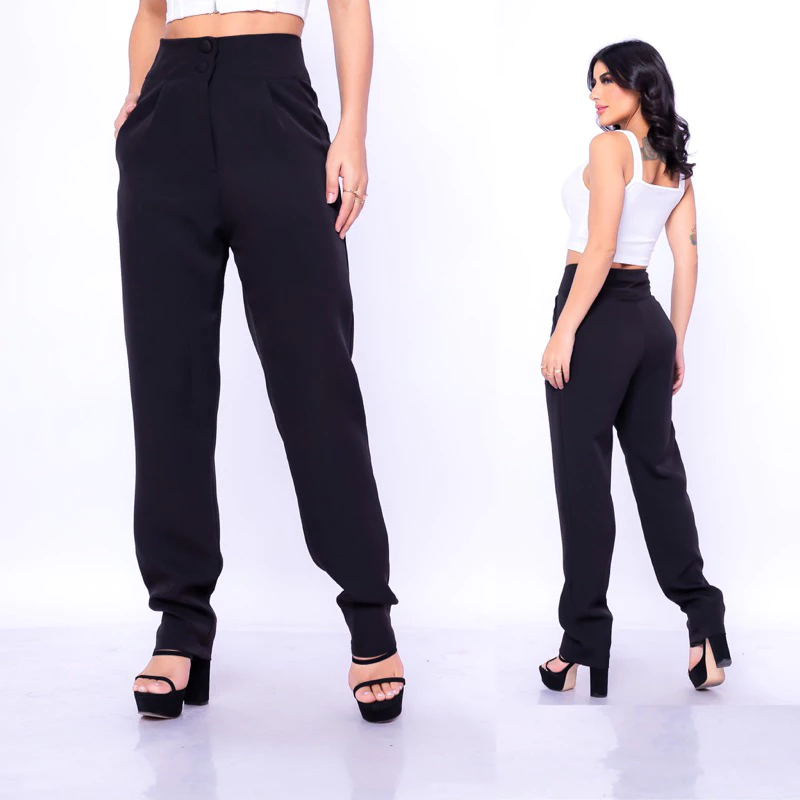 Women's Tailored Pants S to Plus Size image 3