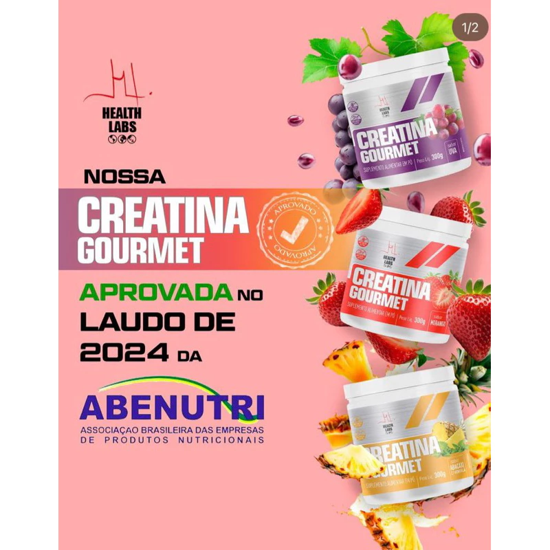 Creatine Flavored 300g Health Labs - (Fast Shipping)