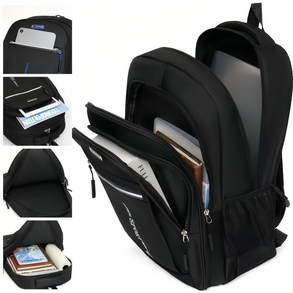 Men's Backpack Women's Large Notebook 15.6 Waterproof Work School Everyday