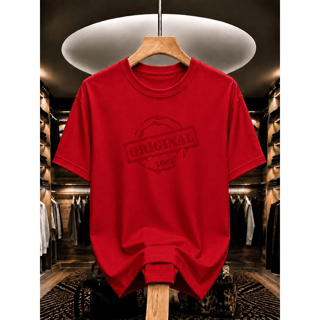 Men's Streetwear T-Shirt, Adult Size, 100% Cotton - ORIGINAL Model - Casual Style image 4