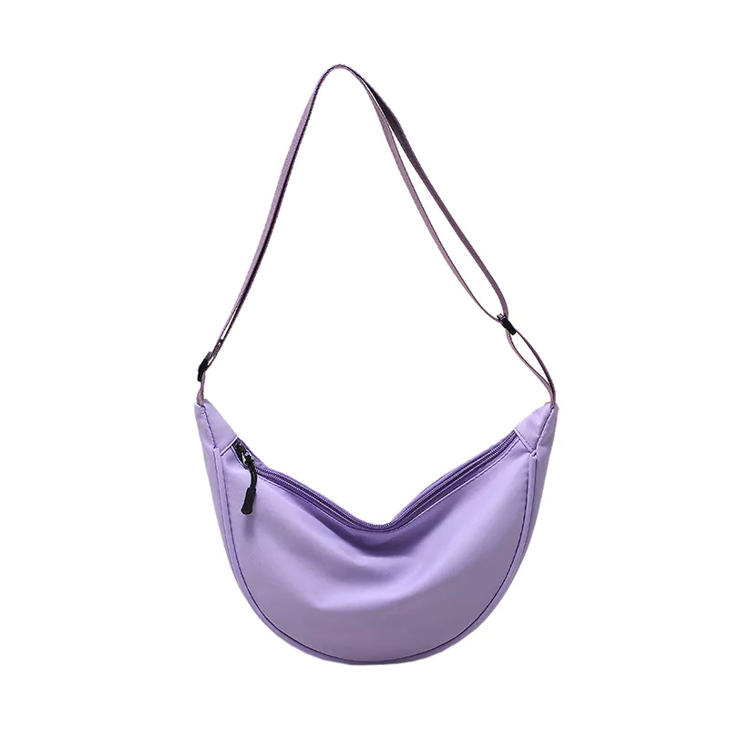 Fashion Nylon Dumpling Bag Lightweight One Shoulder Wallet Multifunctional Armpit Bag image 2