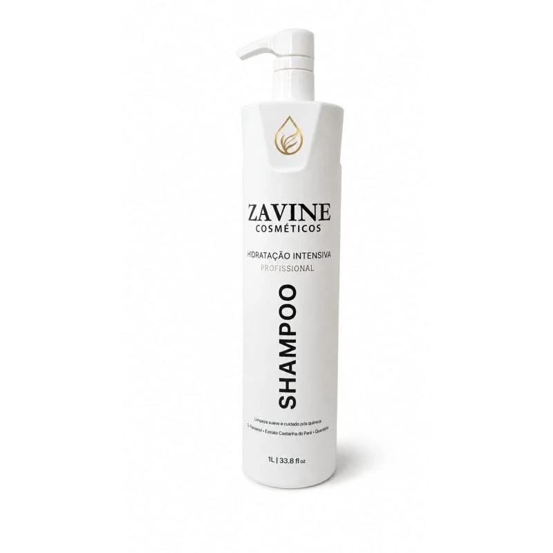 Zavine Intensive Hydration Kit Shampoo 1L + Mask 1kg Professional image 3