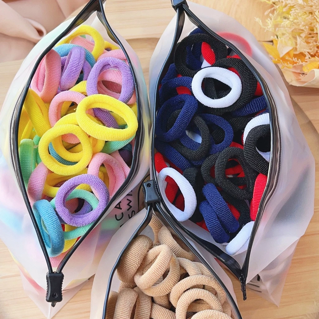 Baby Hair Bands, Soft Elastic, Non-Slip, 20/50 Pieces, Soft and Creative Ponytail Holders image 3