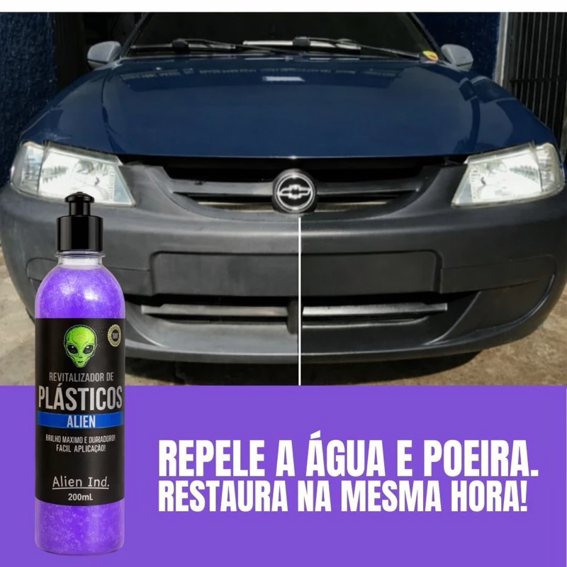 Alien Ind. Bumper Panel and Plastic Restorer Revitalizes Water Repels image 3