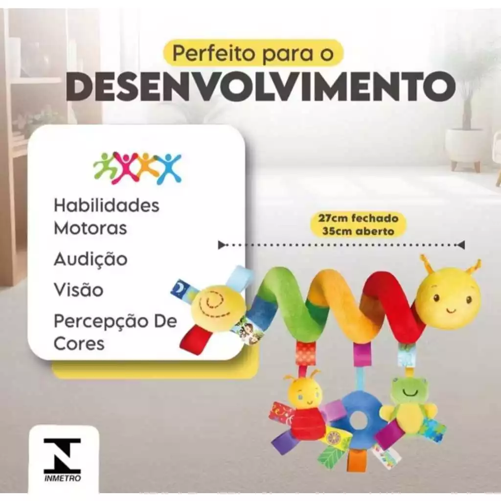 Centipede Mobile for Stroller and Crib Baby Comfort Sensory Toy Newborn Baby image 5