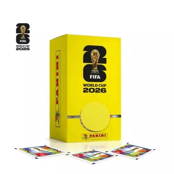 700 Panini Stickers for the 2026 World Cup - 100 Envelopes with 7 Display Stickers image 3
