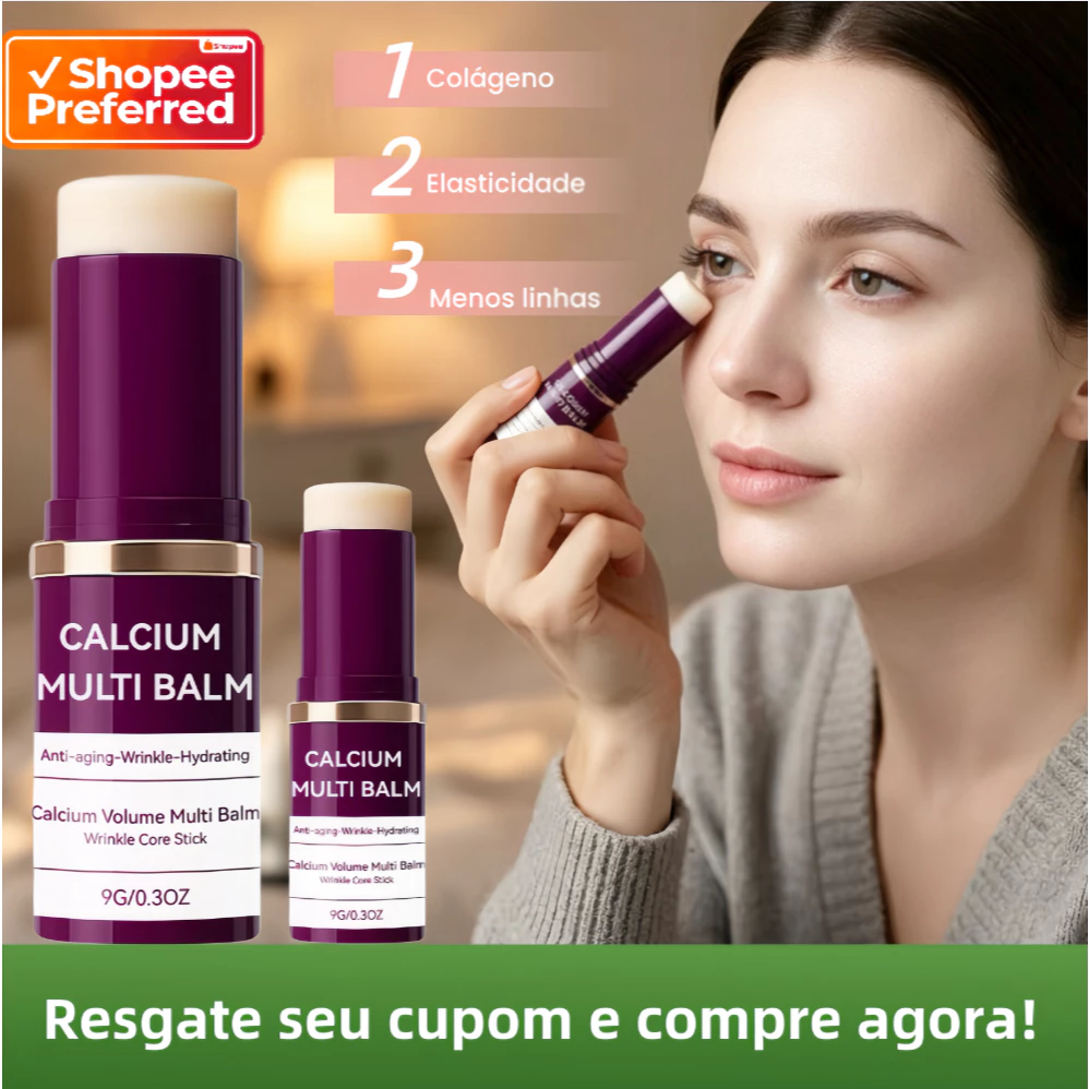 [Deep Hydration Winter] Collagen Calcium Stick | Repair Barrier and Anti-Wrinkle | For Eyes, Face and Neck | Stick image 3