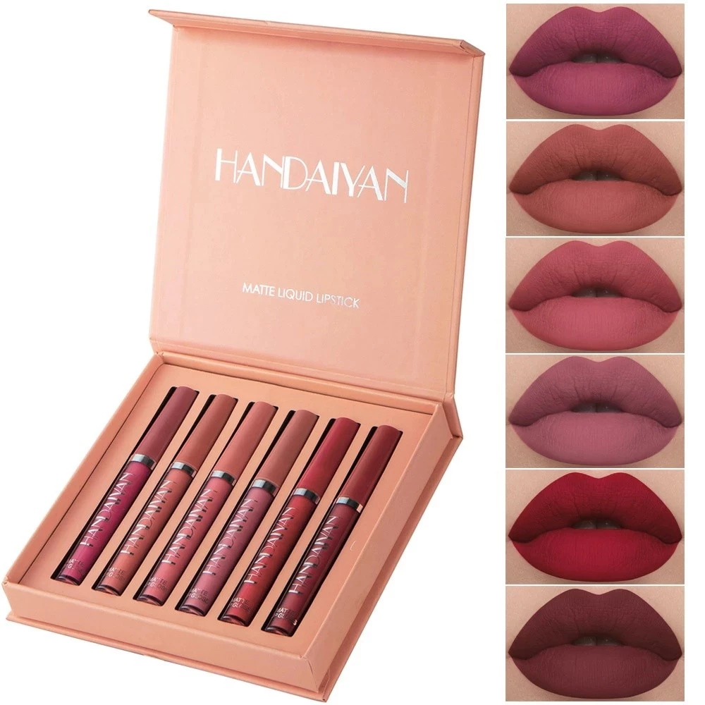 Lipstick, Waterproof Long Lasting Moist in 6 Colors image 4
