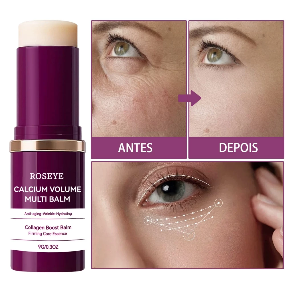 [Deep Hydration Winter] Collagen Calcium Stick | Repair Barrier and Anti-Wrinkle | For Eyes, Face and Neck | Stick image 2