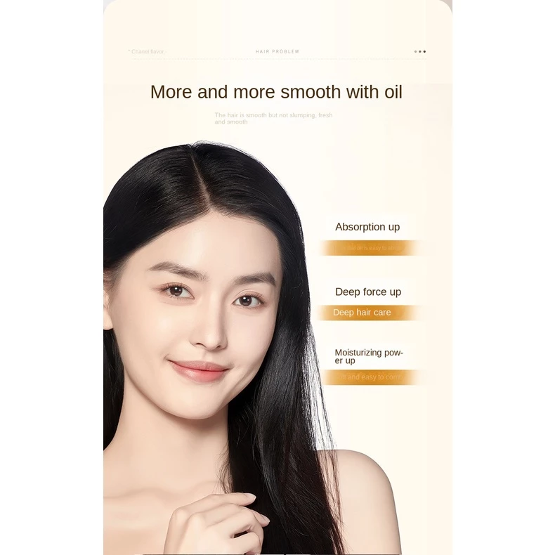 Perfume Hair Care Essential Oil spray Repair Dry and Furry Hair Nourishing Water image 4