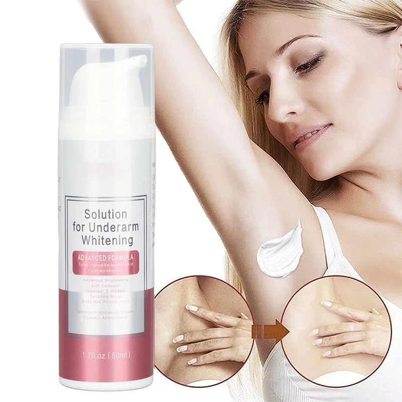 Underarm and belly whitening cream - Advanced collagen formula, whitening moisturizer