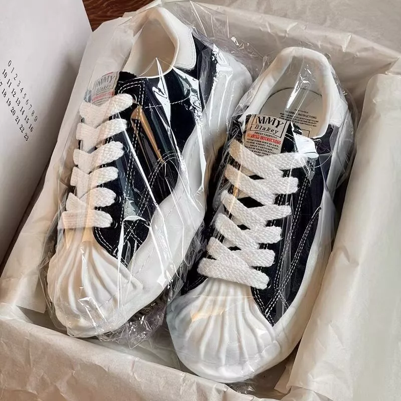 Mihara Kangyu Shell Toe Dissolved Men's Women's Shoes Style 2026 Spring New Style Thick-soled Increase