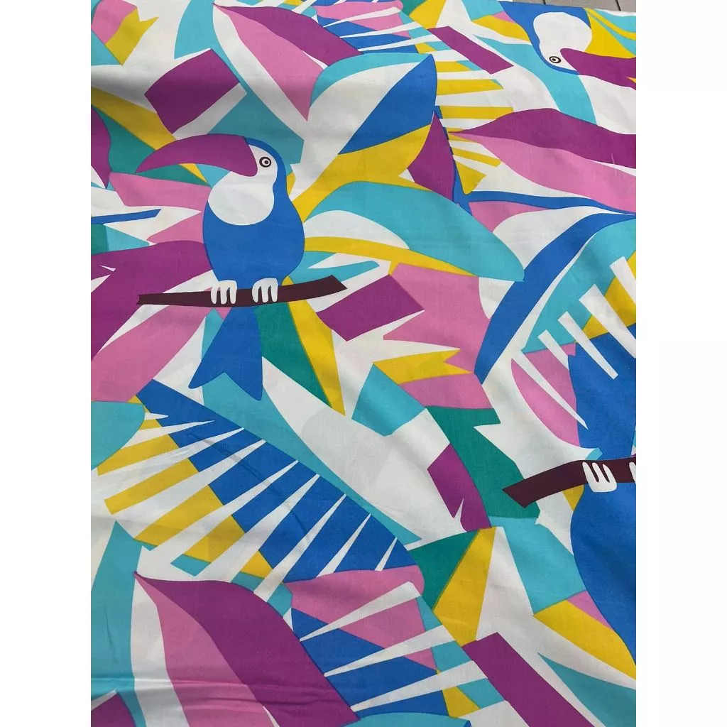 100% Viscose Printed Fabric Dress, pants, blouse (READ THE DESCRIPTION AND ORIENTATION OF PURCHASE) image 4