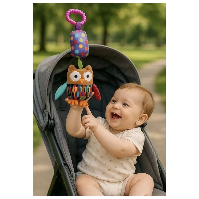 Mobile Ring for Stroller Baby Comfort Animals Hanging image 4